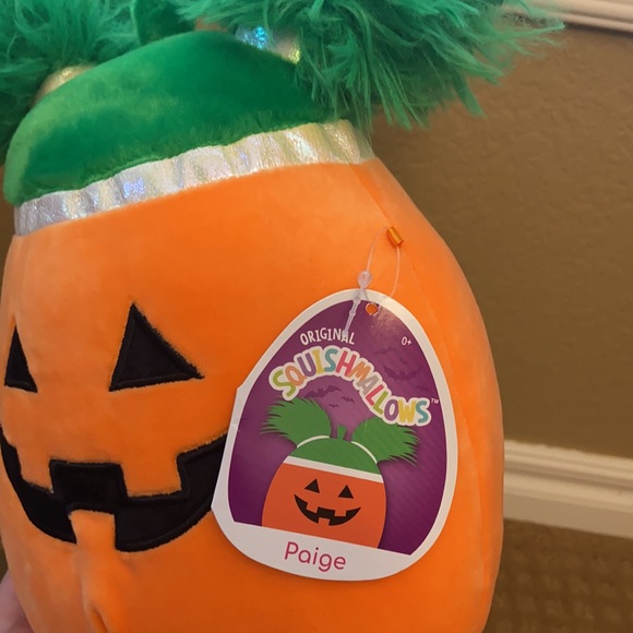 NWT 8” Paige the Pumpkin Squishmallow - Picture 5 of 5